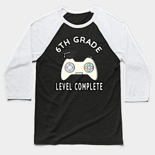 6 TH Grade Level Complete Baseball T-Shirt